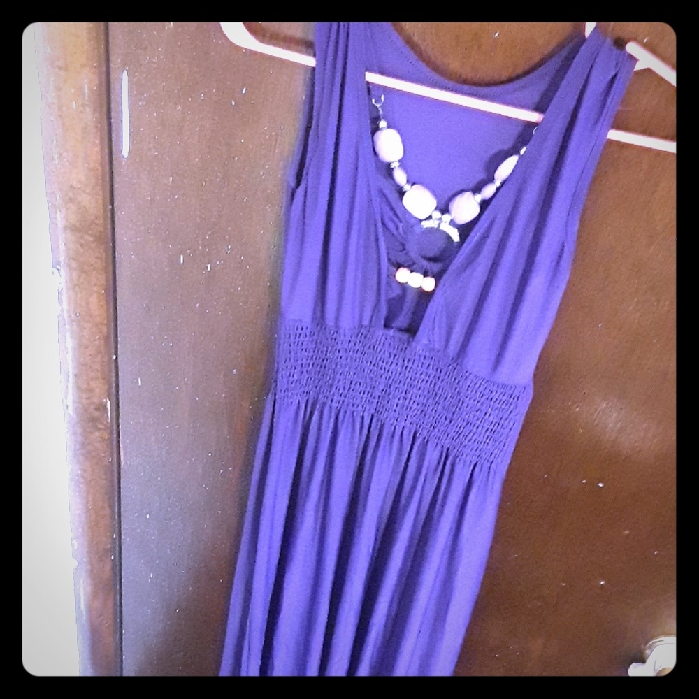 Purple dress